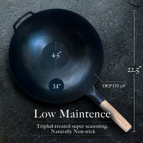  Master Class Wok, Non-Stick Induction-Safe Cast