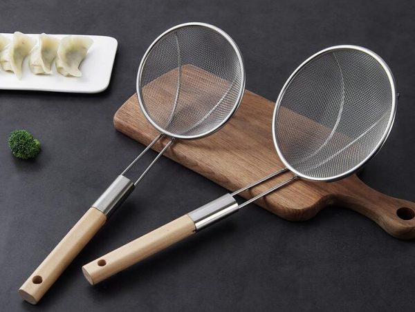 Stainless steel skimmer 39 cm - Image 5