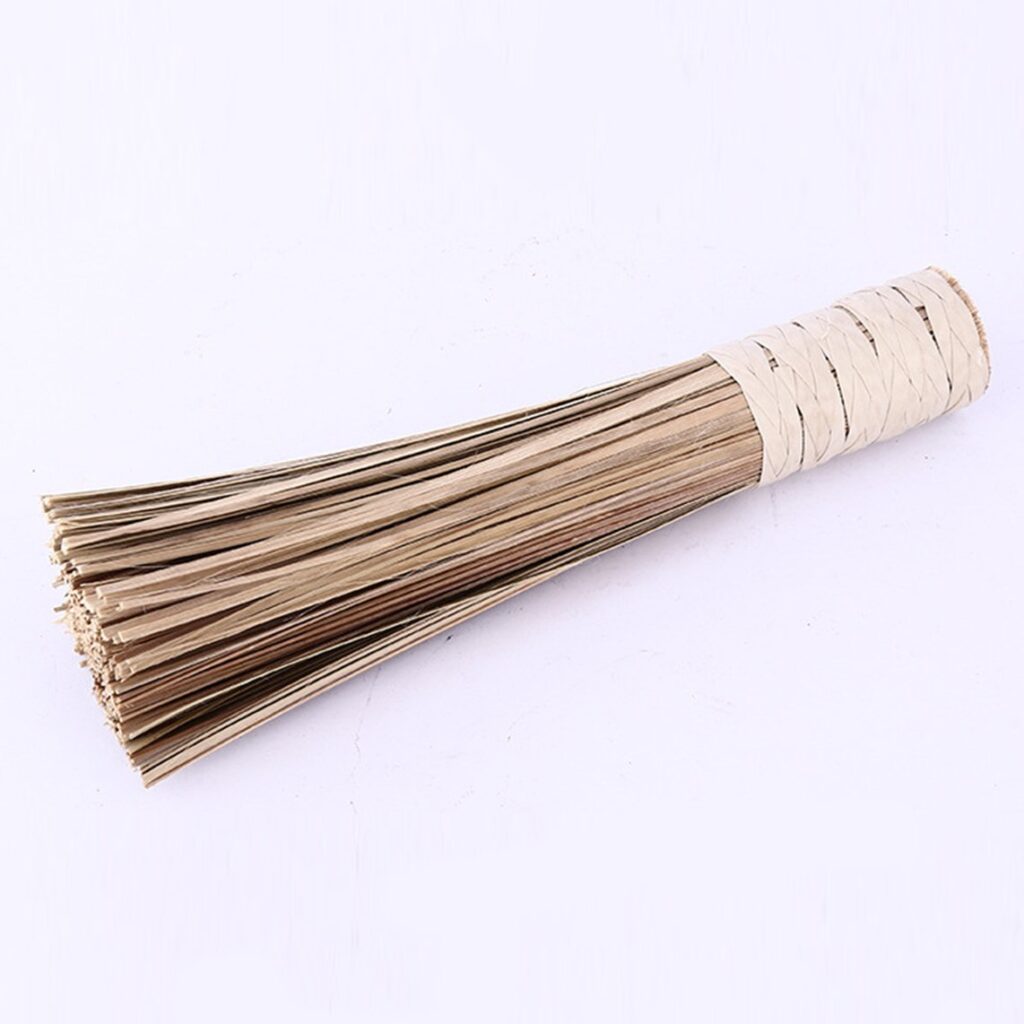 Sansheng 2 Pack Bamboo Wok Brush, Kitchen Cleaning Brush, Bamboo Kitchen  pan Brush, FPR pan Handle Cleaning Brush, Bamboo pan Brush, Pot Brush, Pot
