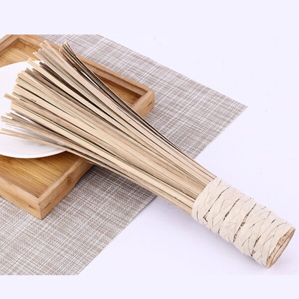 Traditional bamboo wok brush (for cleaning) - Image 5