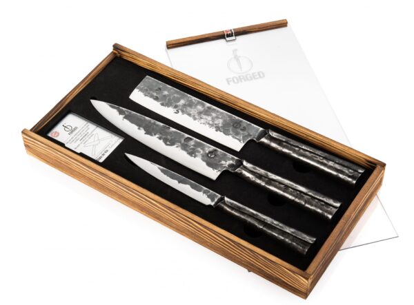 Forged Brute 3-piece kitchen knives set