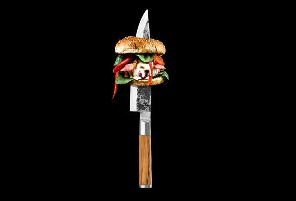 Forged Olive Chef's knife - Image 2