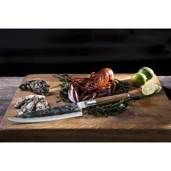 Forged Olive Chef's knife - Image 9
