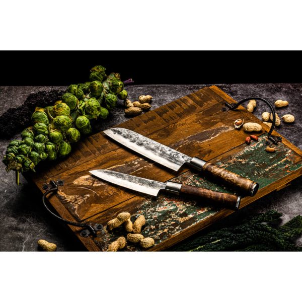 Forged VG10 Santoku knife 18cm - Image 2