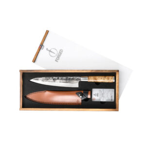 Forged Santoku knife in gift box