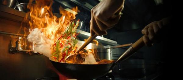 commercial graded heavy duty wok