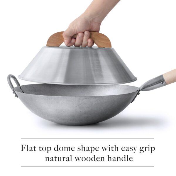 Wok Lid Cover 33 cm for 35cm Woks, - Image 8